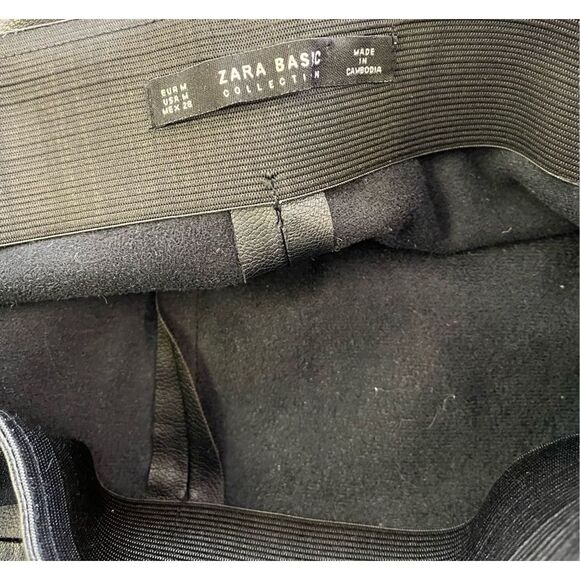 Zara Basic faux leather pants - Picture 5 of 5